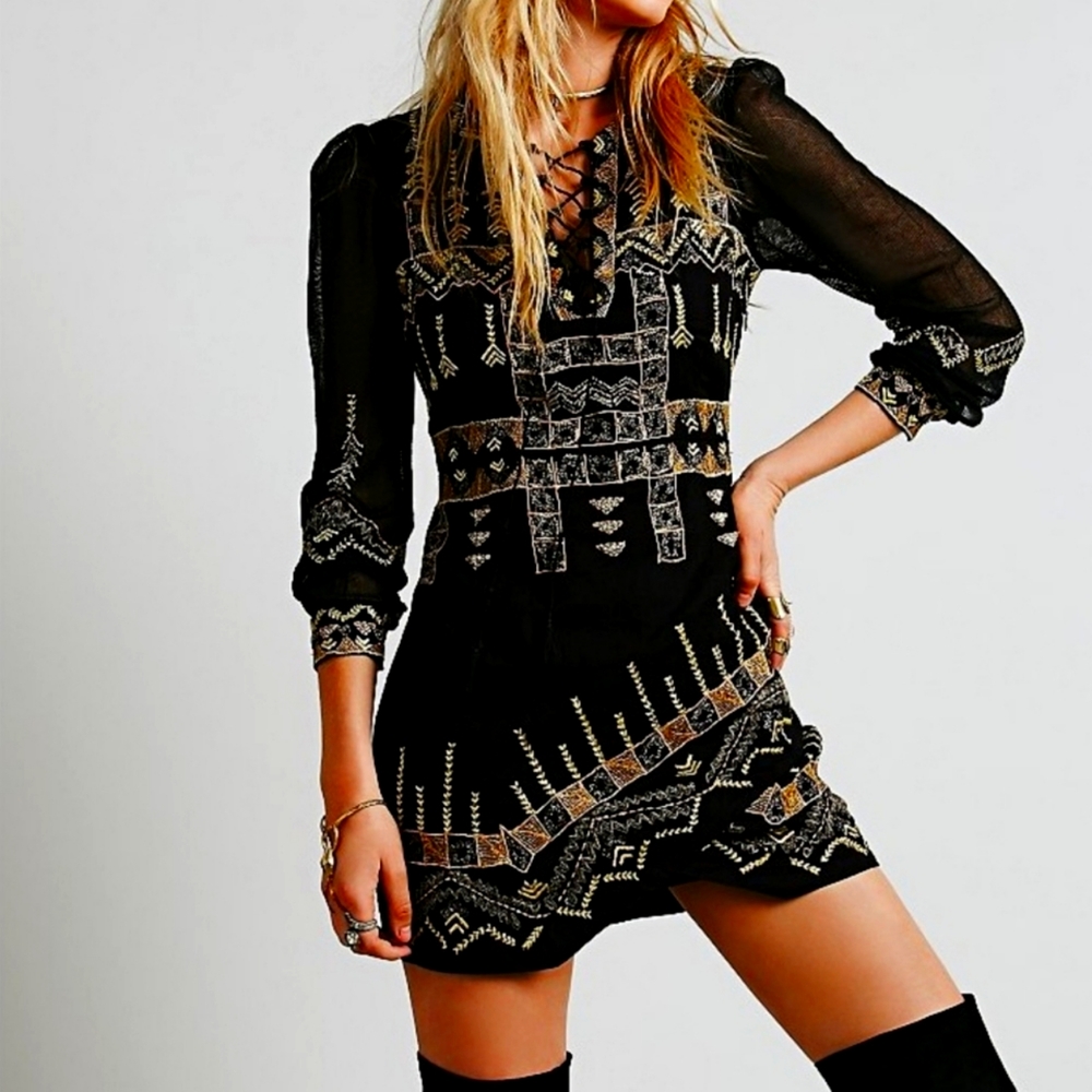 Free People Stella Mini Dress